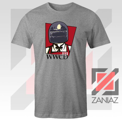 War KFC Chicken Parody Sport Grey Tee