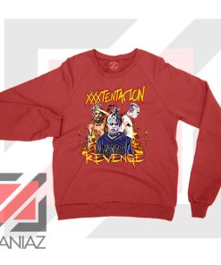 XXXtentacion Revenge Red Sweatshirt