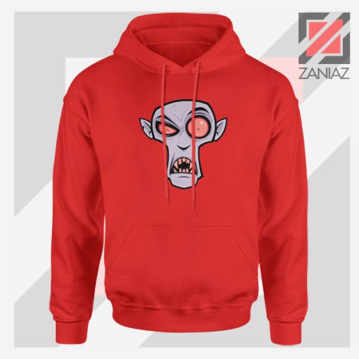 Count Dracula Ghotic Halloween Red Hoodie