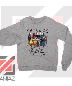 Friends Stephen King Signature Sport Grey Sweatshirt