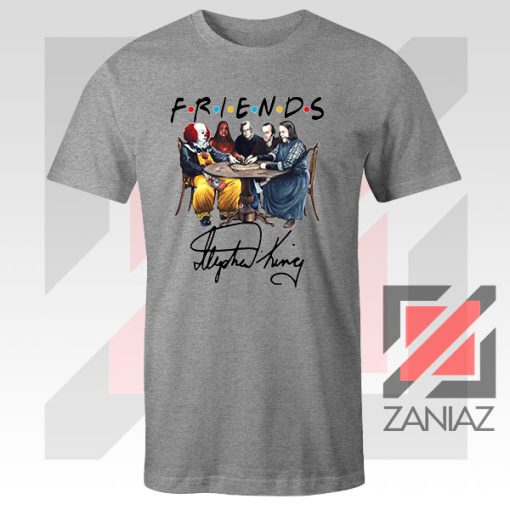 Friends Stephen King Signature Sport Grey Tee