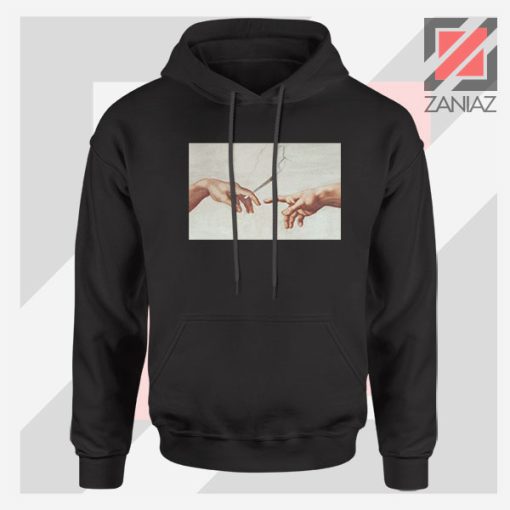 God Giving to Adam Design Hoodie