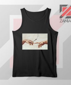 God Giving to Adam Design Tank Top