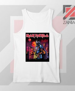 Mandalorian Iron Beskar White Tank Top