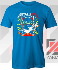 Metallicat Animal Band Blue Tshirt