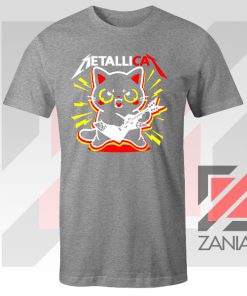 Metallicat Animal Band Sport Grey Tshirt