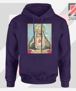 Saint Dolly Parton Graphic Navy Blue Hoodie