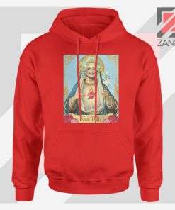 Saint Dolly Parton Graphic Red Hoodie