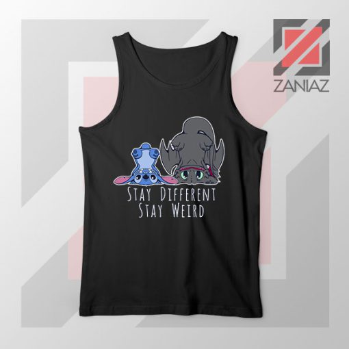 Stay Weird Lilo And Stitch Tank Top
