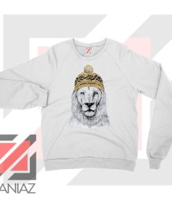 Winter Lion New Graphic 2 Sweater