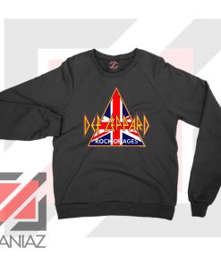 Def Leppard Rock of Age Black Sweater