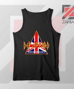 Def Leppard Rock of Age Black Tank Top