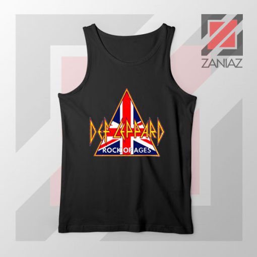 Def Leppard Rock of Age Black Tank Top