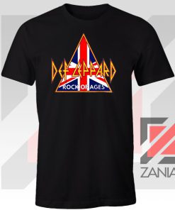 Def Leppard Rock of Age Black Tee