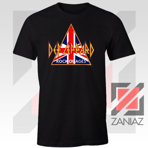 Def Leppard Rock of Age Black Tee