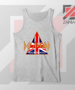 Def Leppard Rock of Age Sport Grey Tank Top