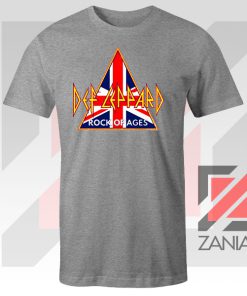 Def Leppard Rock of Age Sport Grey Tee