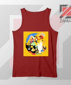 Faces Mixtape Mac Miller Red Tank Top