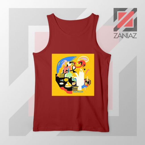 Faces Mixtape Mac Miller Red Tank Top