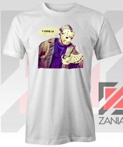 Jason Voorhees vs Crocs White Tshirt