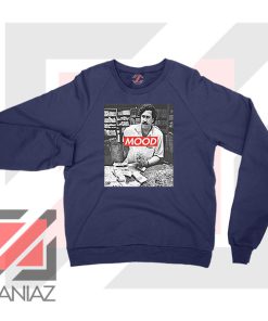 Pablo Escobar Mood Navy Blue Sweater