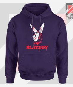 Slayboy Hockey Halloween Navy Blue Jacket