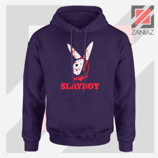 Slayboy Hockey Halloween Navy Blue Jacket