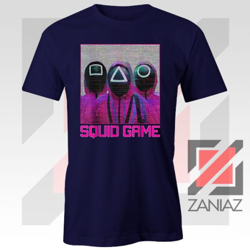 Squids Game Squad Navy Blue Tshirt