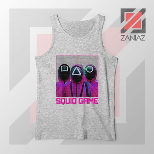 Squids Game Squad Sport Grey Tank Top