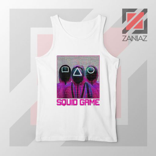 Squids Game Squad White Tank Top