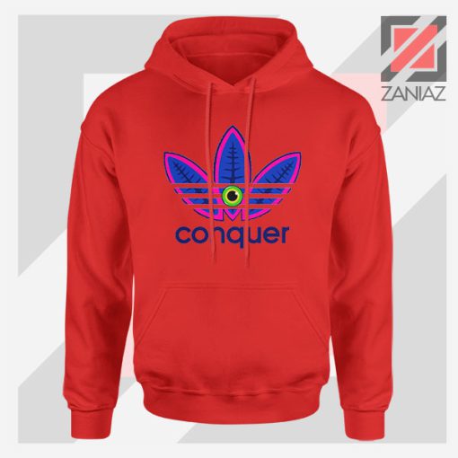 Conquer Logo Parody Red Jacket