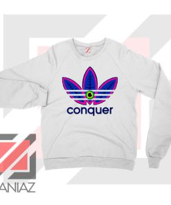 Conquer Logo Parody Sweater