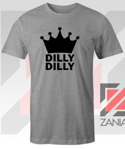 Dilly Dilly Campaign Graphic Sport Grey Tshirt