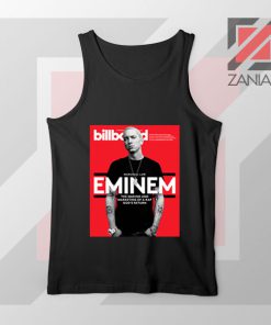 Eminem Billboard Cover Black Tank Top