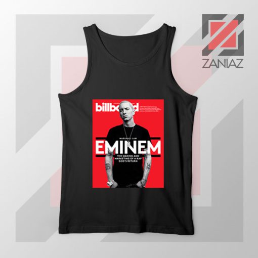 Eminem Billboard Cover Black Tank Top