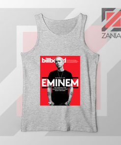 Eminem Billboard Cover Grey Tank Top