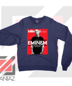 Eminem Billboard Cover Navy Sweater