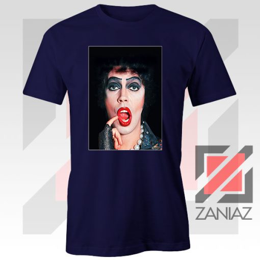 Frank N Furter Character Horror Navy Tee