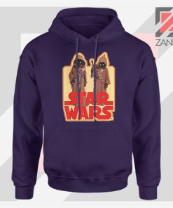 Jawas Star Wars Graphic Navy Hoodie