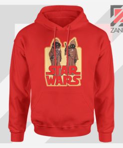 Jawas Star Wars Graphic Red Hoodie