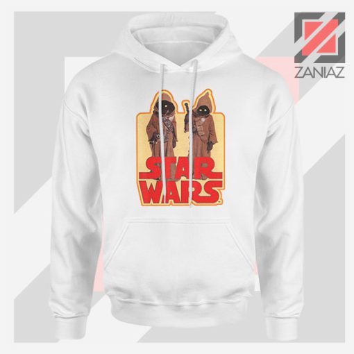 Jawas Star Wars Graphic White Hoodie