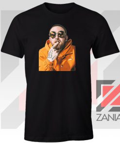 Mac Miller Kiss Rapper Black Tee