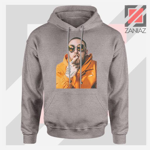 Mac Miller Kiss Rapper Grey Jacket