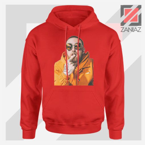 Mac Miller Kiss Rapper Red Jacket