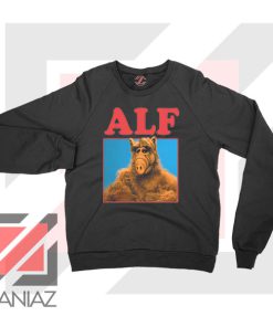 Paul Fusco ALF Sitcom Black Sweatshirt