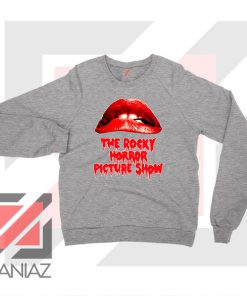 Rocky Horror Picture Show Sport Grey Sweater