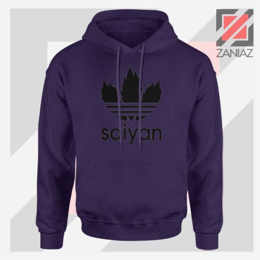 Super Saiyan Logo Parody Navy Blue Hoodie