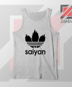 Super Saiyan Logo Parody Sport Grey Tank Top