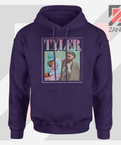 Tyler The Creator Rap Singer Navy Blue Hoodie