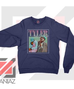 Tyler The Creator Rap Singer Navy Blue Sweatshirt